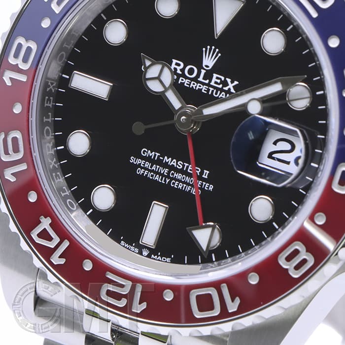 新品未使用 GTMマスターII ペプシ ロレックス 掛け時計 非売品 拡大鏡