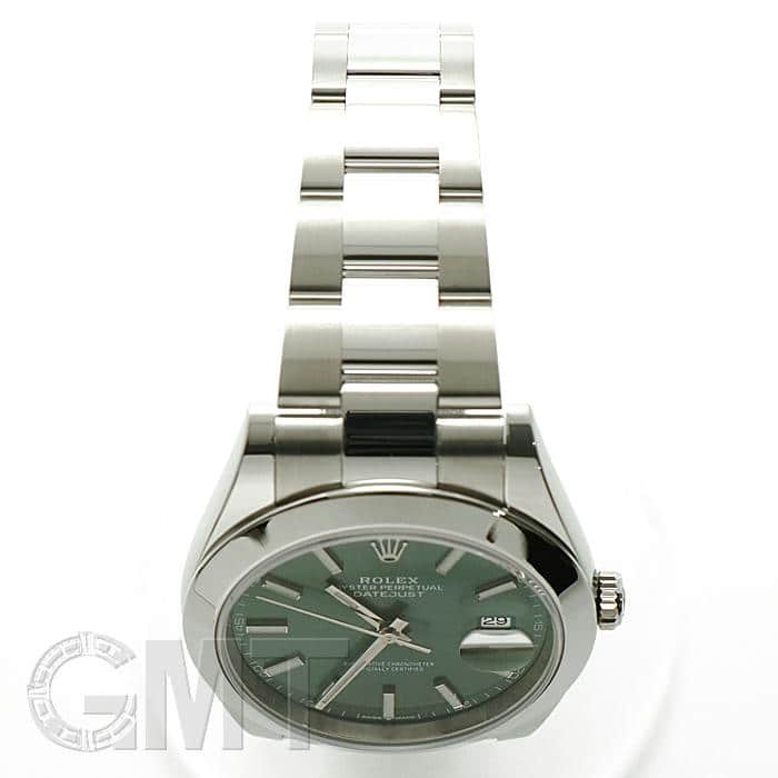 中古)ROLEX ロレックス デイトジャスト 41 126300 ミントグリーン