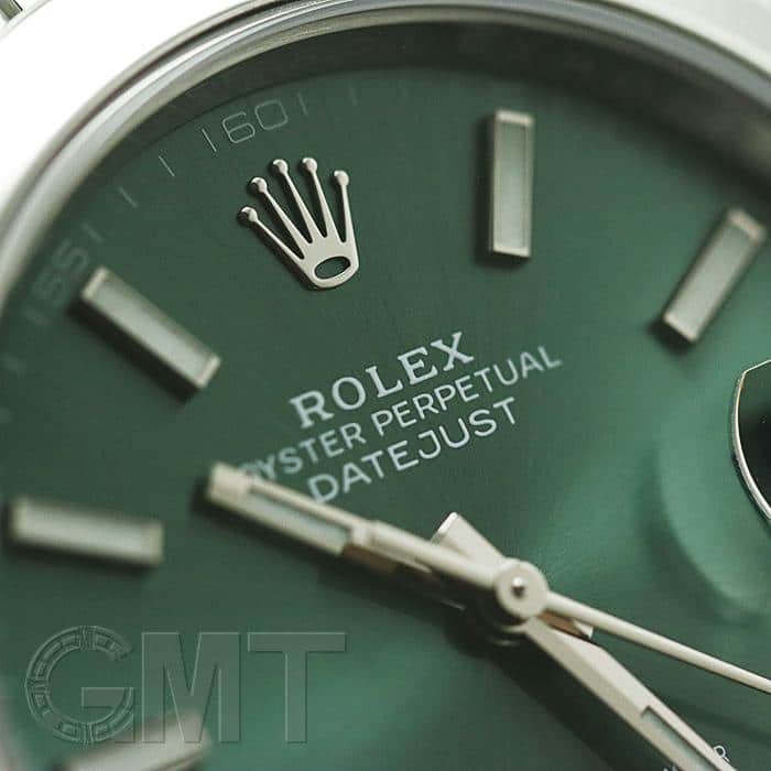 中古)ROLEX ロレックス デイトジャスト 41 126300 ミントグリーン