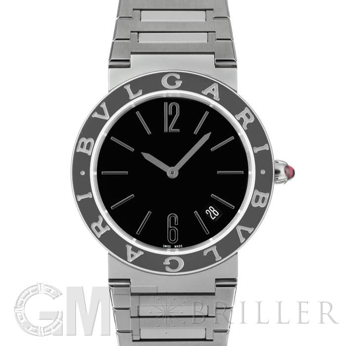 新品)BVLGARI ブルガリ ブルガリ・ブルガリ BBL33BSSD/QZ ブラック
