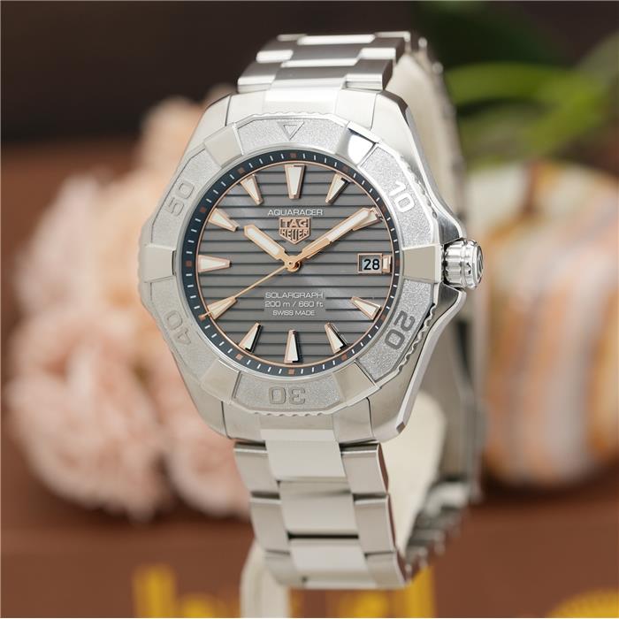 BRONZE AGE グレー USA製 新品)TAG HEUER タグ・ホイヤー アクアレーサー プロフェッショナル200