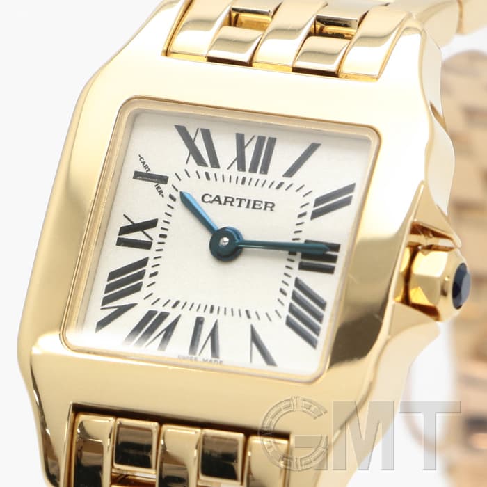 中古)CARTIER カルティエ サントス ドゥモワゼル YG SM W25063X9（商品