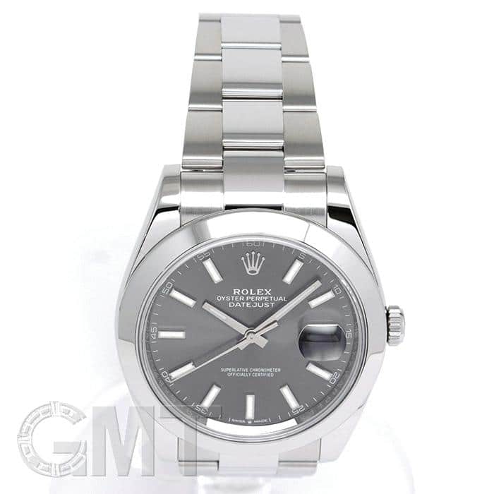 中古)ROLEX ロレックス デイトジャスト 41 126300 スレート オイスター