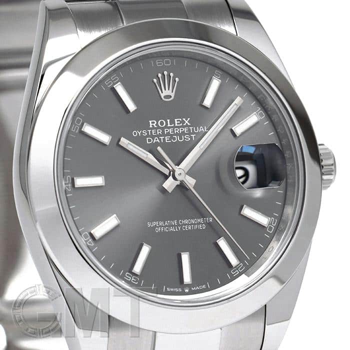 中古)ROLEX ロレックス デイトジャスト 41 126300 スレート オイスター