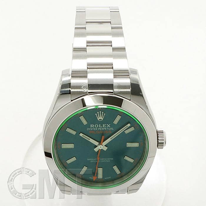 新品)ROLEX ロレックス ミルガウス 116400GV Zブルー（商品ID