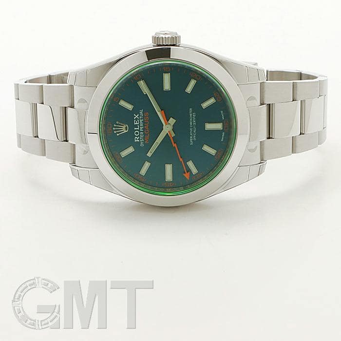 新品)ROLEX ロレックス ミルガウス 116400GV Zブルー（商品ID