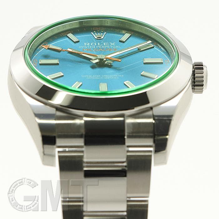 新品)ROLEX ロレックス ミルガウス 116400GV Zブルー（商品ID