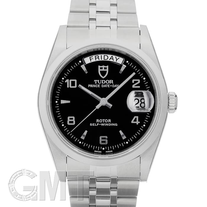 新品)TUDOR チューダー プリンス デイトデイ 76200 ブラック アラビア