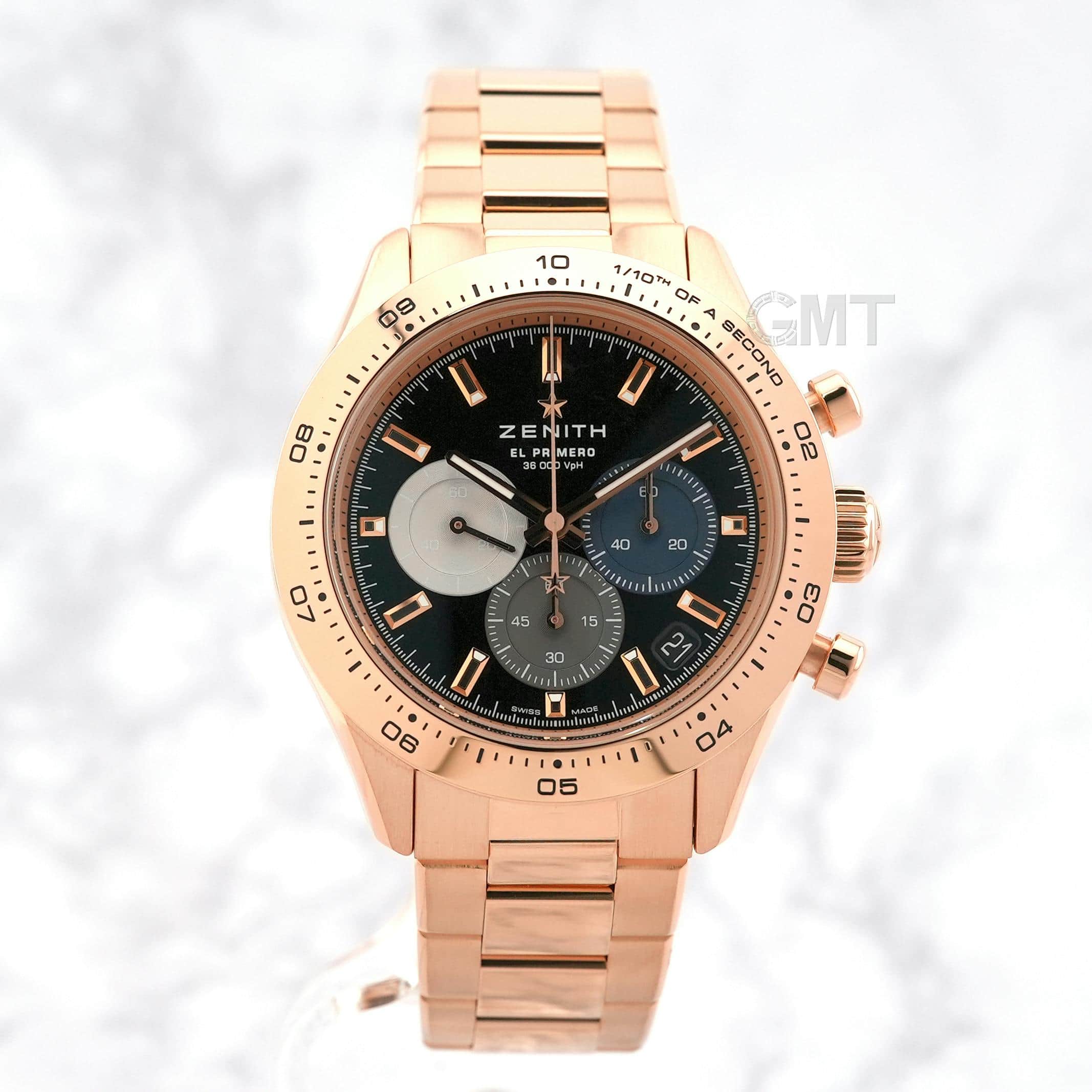 中古)ZENITH ゼニス クロノマスター スポーツ 18.3101.3600/21.M3100