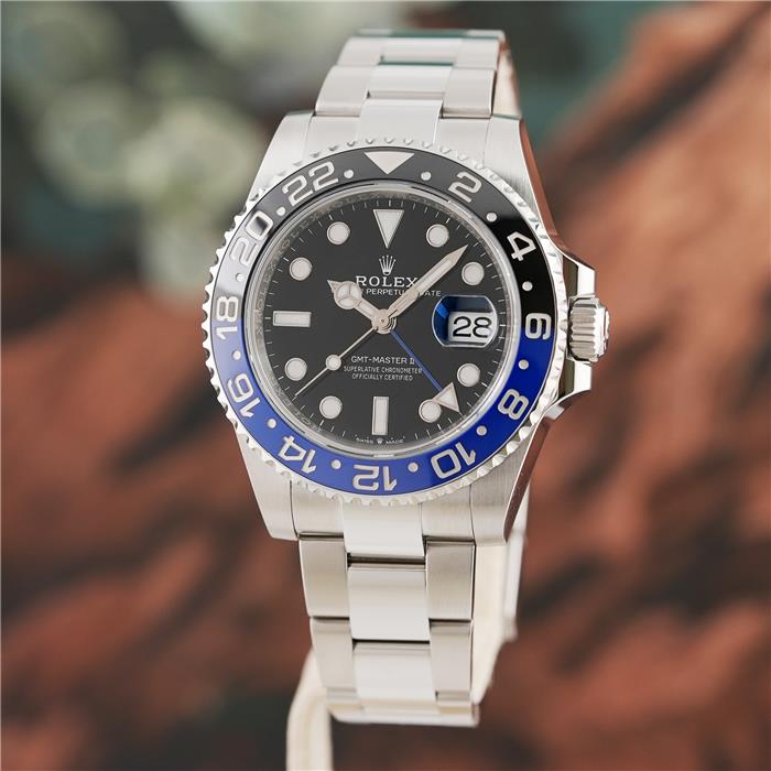 中古)ROLEX ロレックス GMTマスター II 126710BLNR オイスター