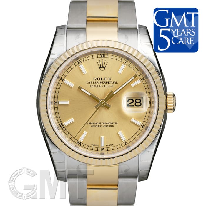 通販 激安 新品)ROLEX ロレックス デイトジャスト 116233 シャンパン パーツ