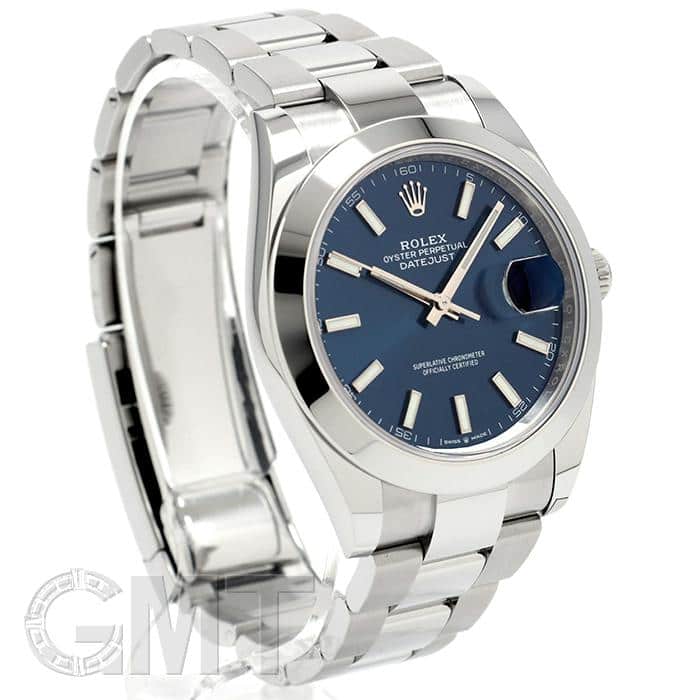 ロレックス　デイトジャスト41 126300用　オイスターブレス 未使用)ROLEX ロレックス デイトジャスト 41 126300 ブルー