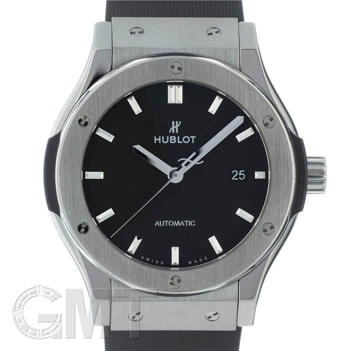 HUBLOT クラシックフュージョン チタニウム 542.NX.1171.LR 中古)HUBLOT ウブロ クラシック フュージョン チタニウム 542.NX.1171
