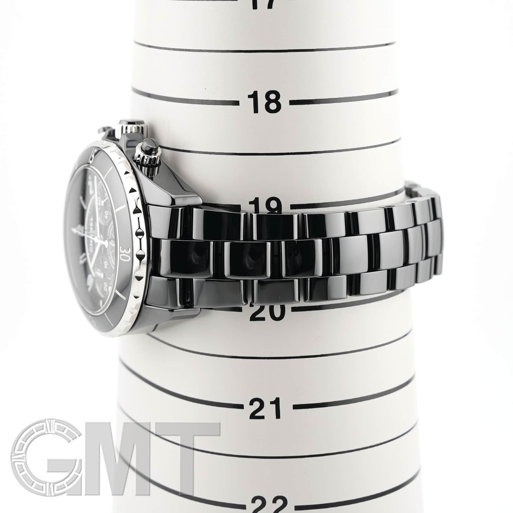 中古)CHANEL シャネル J12 クロノグラフ 41mm H0940 ブラック