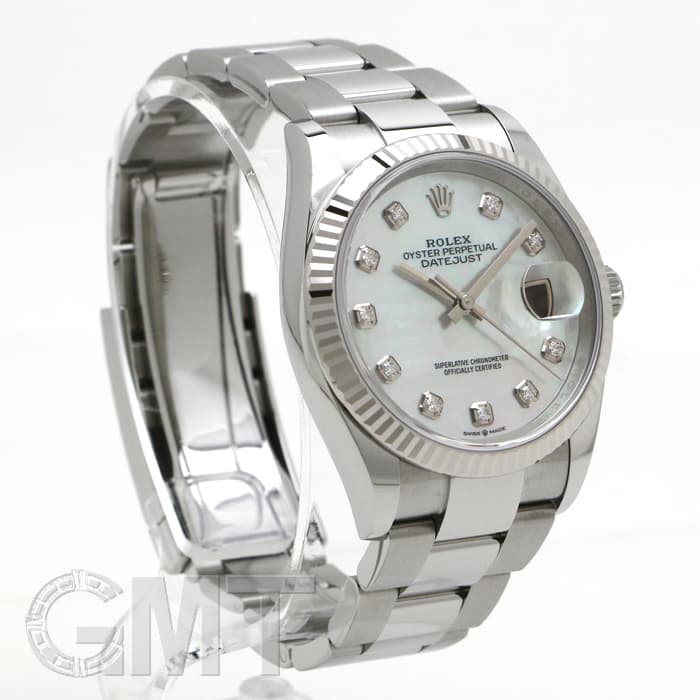 新品)ROLEX ロレックス デイトジャスト 36 126234NG ホワイトMOP（商品