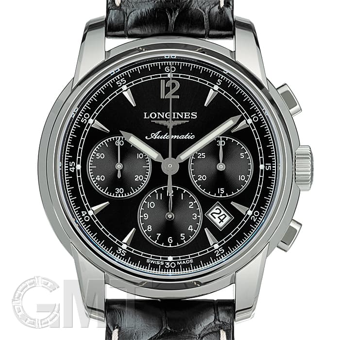 ◎◎LONGINES サンティミエ 自動巻 腕時計 L2.263.4 ブラック