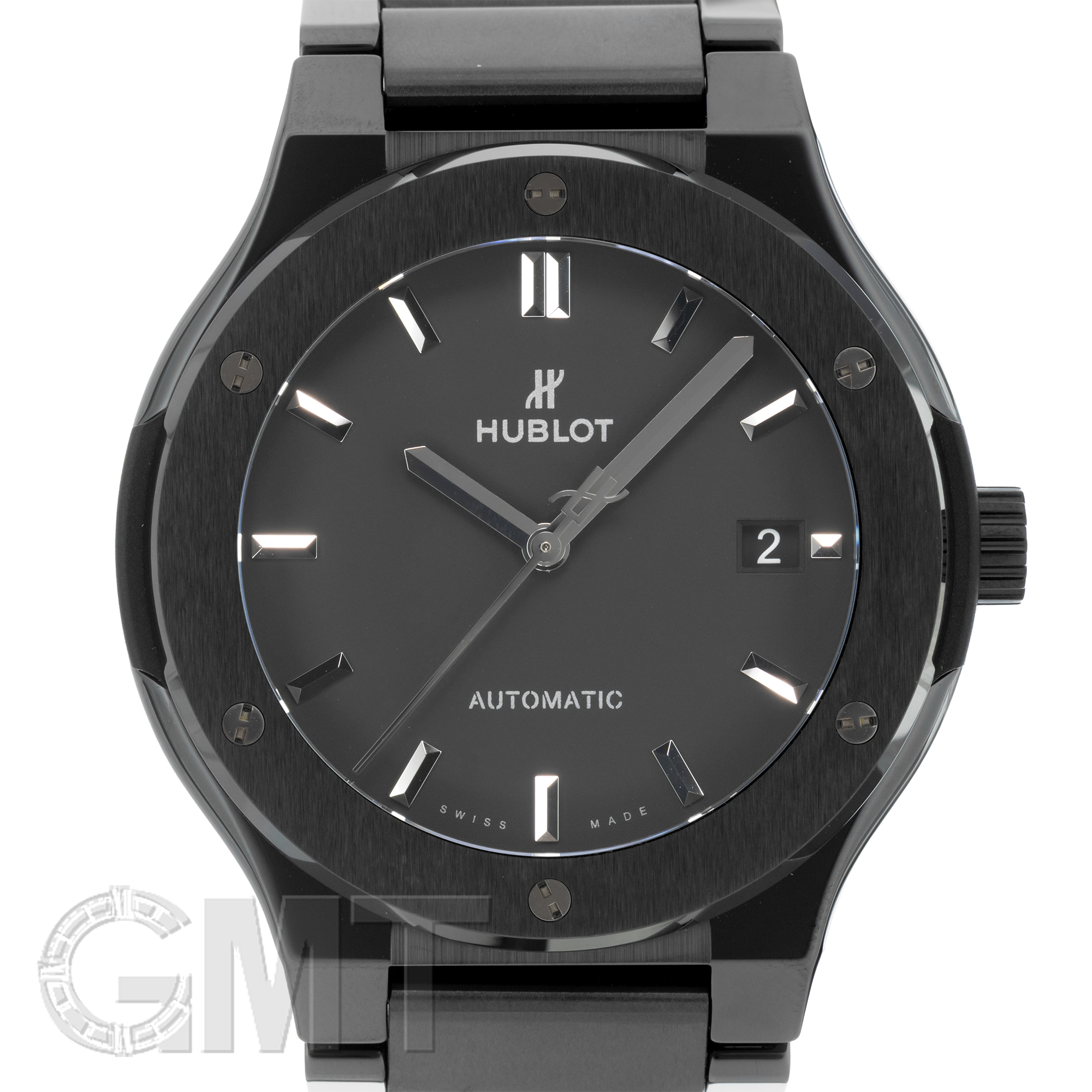 中古)HUBLOT ウブロ クラシック フュージョン ブラック マジック