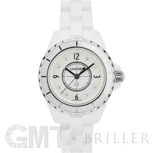CHANEL シャネル J12 H2570 ホワイトセラミック MOP/8Pダイヤ 29mm メイン