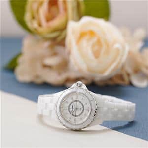 新品)CHANEL シャネル J12 H2570 ホワイトセラミック MOP/8P