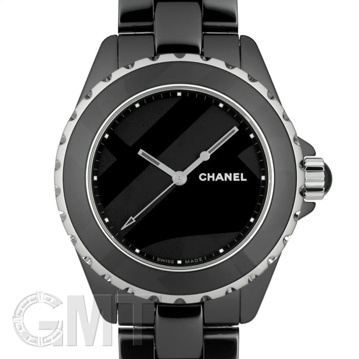 シャネル　J12 ブラック　アンタイトル 新品)CHANEL シャネル J12 アンタイトル リミテッド H5581【世界1200本