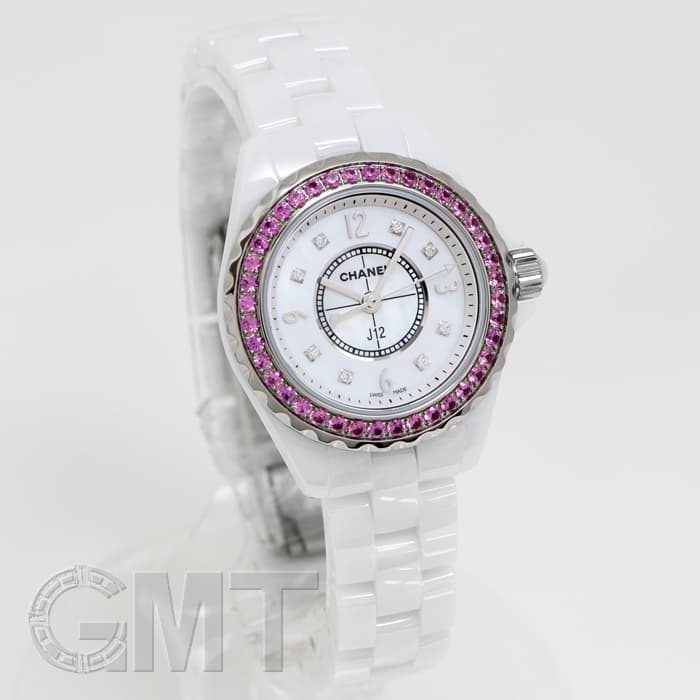 新品)CHANEL シャネル J12 29mm ピンクサファイア H3243（商品ID