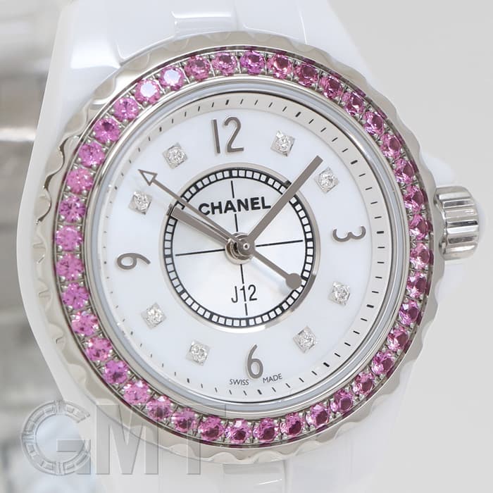 新品)CHANEL シャネル J12 29mm ピンクサファイア H3243（商品ID