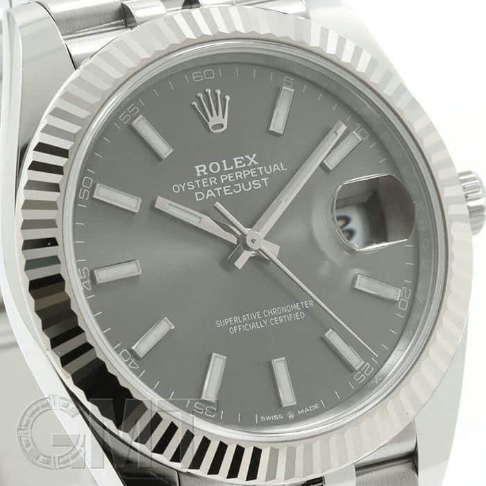 新品)ROLEX ロレックス デイトジャスト 41 126334 グレー