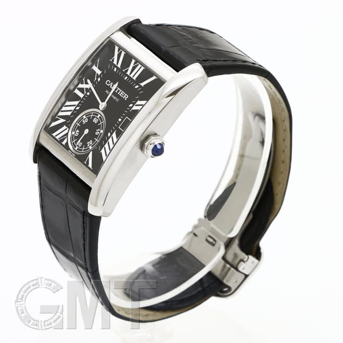 正規品 Cartier カルティエ タンクMC マットブラック 革ベルト 正規品 Cartier カルティエ タンクMC マットブラック 革ベルト