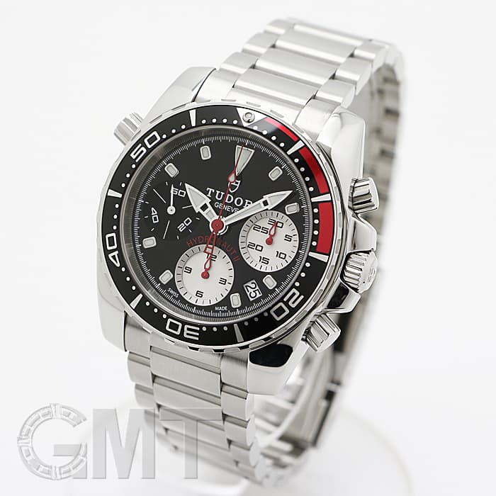 中古)TUDOR チューダー ハイドロノート II クロノグラフ ブラック