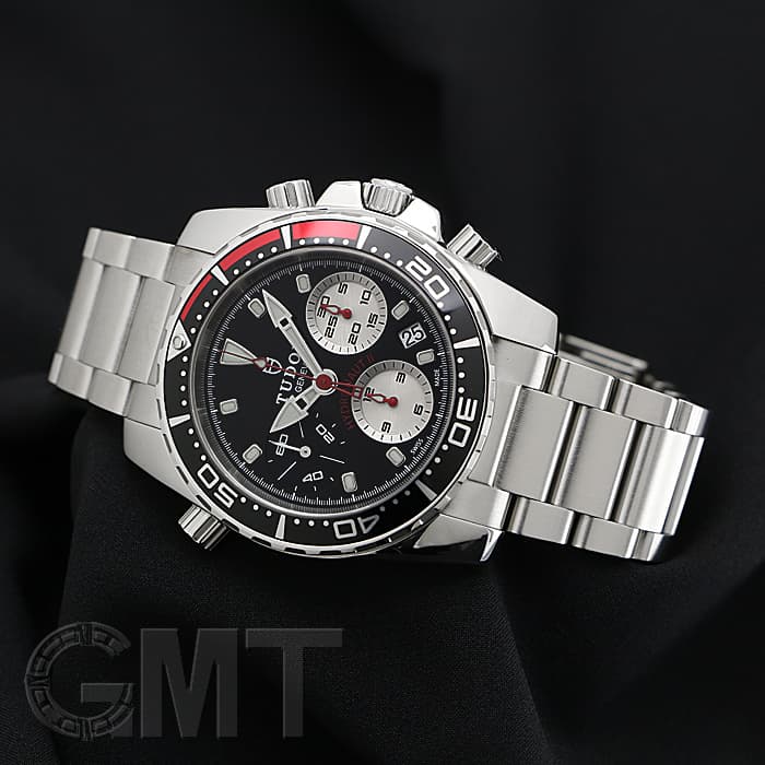 中古)TUDOR チューダー ハイドロノート II クロノグラフ ブラック