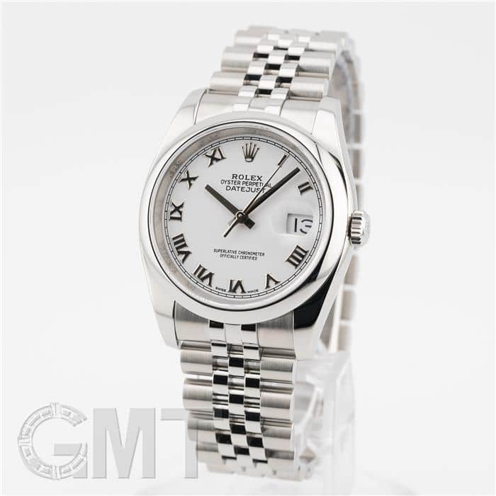 中古)ROLEX ロレックス デイトジャスト 116200 ホワイトローマ