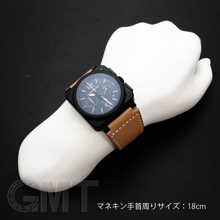 新品)BELL & ROSS ベル&ロス BR 03-94 ヘリテージ セラミック クロノ 