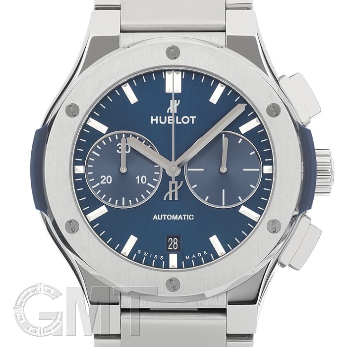新品)HUBLOT ウブロ クラシック フュージョン チタニウム クロノグラフ