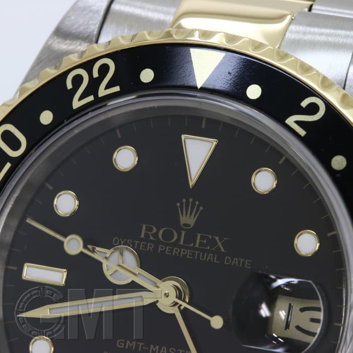 中古)ROLEX ロレックス GMTマスター II 16713 ブラック（商品ID