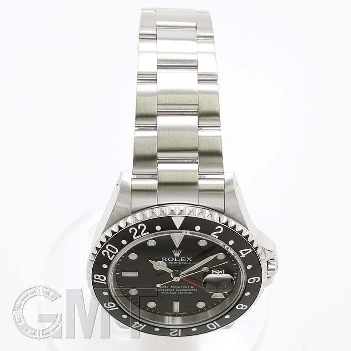 中古)ROLEX ロレックス GMTマスター II 16710 ブラック K番（商品ID