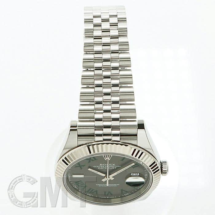 中古)ROLEX ロレックス デイトジャスト 41 126334 スレート ローマ