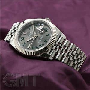 中古)ROLEX ロレックス デイトジャスト 41 126334 スレート ローマ