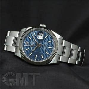 ROLEX ロレックス デイトジャスト 126234 ブルーフルーテッド オイスターブレスレット メイン