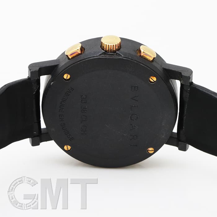 中古)BVLGARI ブルガリ ブルガリ・ブルガリ クロノグラフ カーボン
