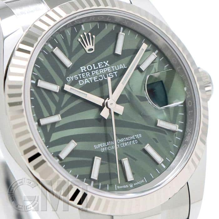 新品)ROLEX ロレックス デイトジャスト 36 126234 グリーンパーム