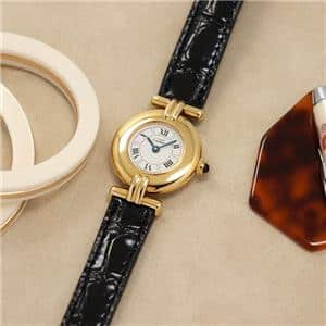 Cartier カルティエ マストコリゼ ヴェルメイユ アイボリレディース腕時計 中古)CARTIER カルティエ マストコリゼ ヴェルメイユ アイボリー