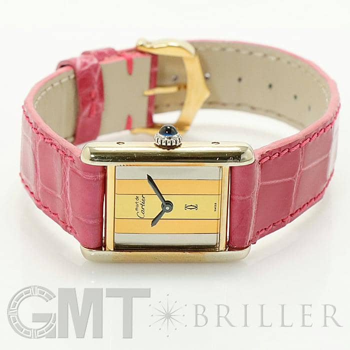 中古)CARTIER カルティエ タンク ヴェルメイユ トリニティ文字盤（商品