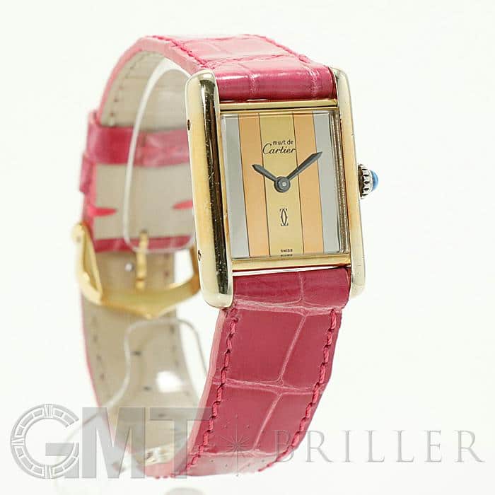 カルティエ マストタンク トリニティ ヴィンテージ 時計 レディース カルティエ マストタンク SM トリニティ文字盤 | Ante Official select