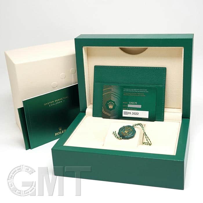 中古)ROLEX ロレックス エクスプローラー II 226570 ブラック（商品ID