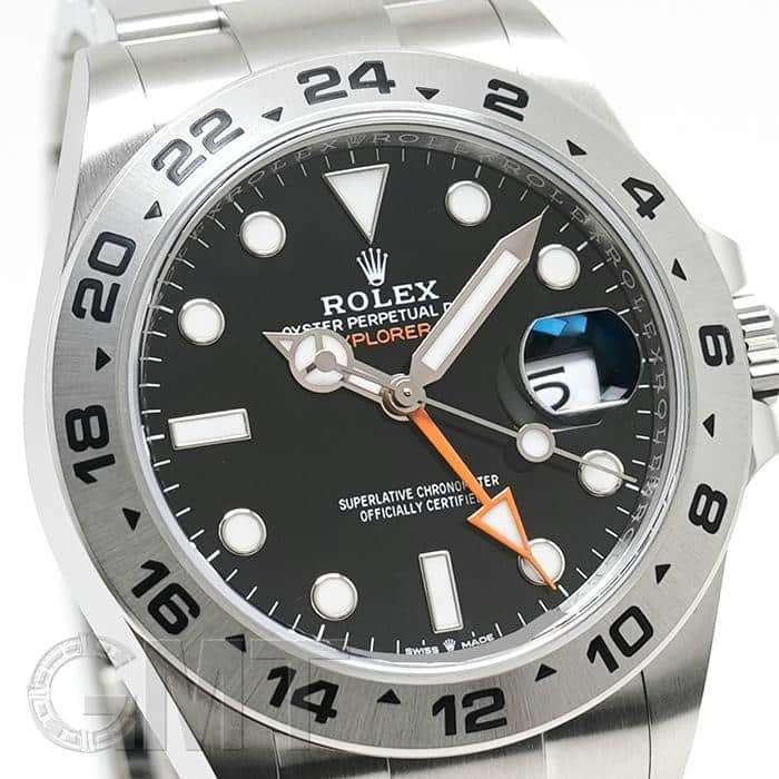 中古)ROLEX ロレックス エクスプローラー II 226570 ブラック（商品ID