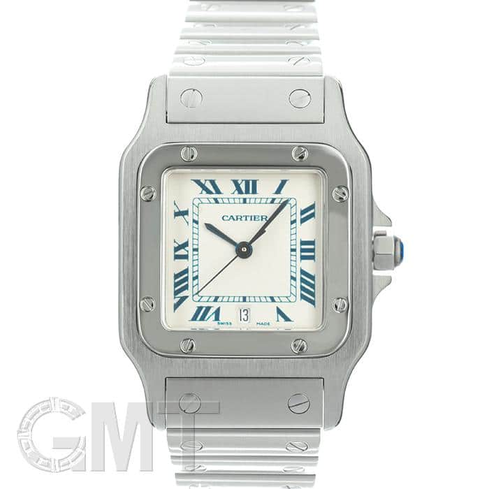 Cartier カルティエ サントスガルベ　クオーツ 中古)CARTIER カルティエ サントス ガルベ LM W20018D6 クォーツ（商品