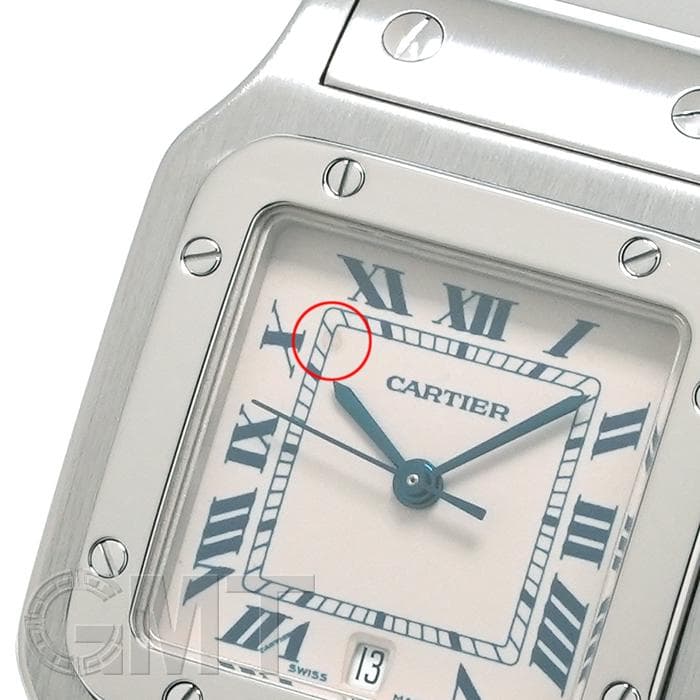 中古)CARTIER カルティエ サントス ガルベ LM W20018D6 クォーツ（商品
