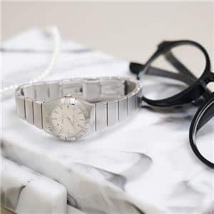 OMEGA オメガ コンステレーション クォーツ 24MM  123.10.24.60.02.001 シルバー メイン