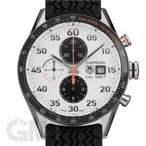 TAG HEUER タグ・ホイヤー カレラ Cal.1887 43mm シルバーマクラーレン 40周年記念モデル 1974本限定 CAR2A12.FT6033 メイン