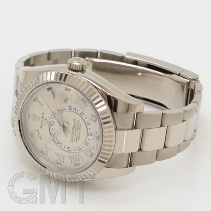 中古)ROLEX ロレックス スカイドゥエラー 326939 ホワイト（商品ID